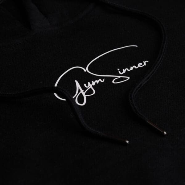 Forth Edition. Hood Print Gym Sinner Hoodie - Image 7