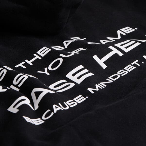 Third Edition. Because. Mindset. Matters. Gym Sinner Hoodie - Image 3
